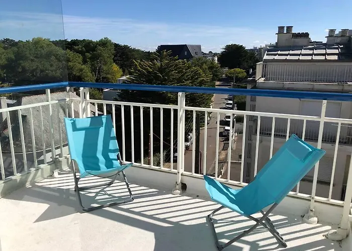 Bel 60m2 Vue Escoublac Apartmán *